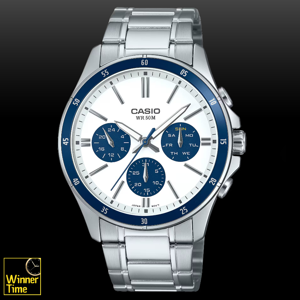 นาฬิกา Casio มาตรฐาน รุ่น MTP-1374D-7A2V