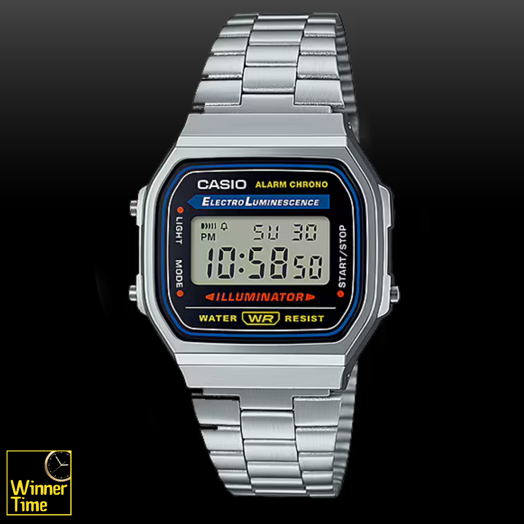 นาฬิกา Casio ดิจิตอล วินเทจ รุ่น A168WA-1