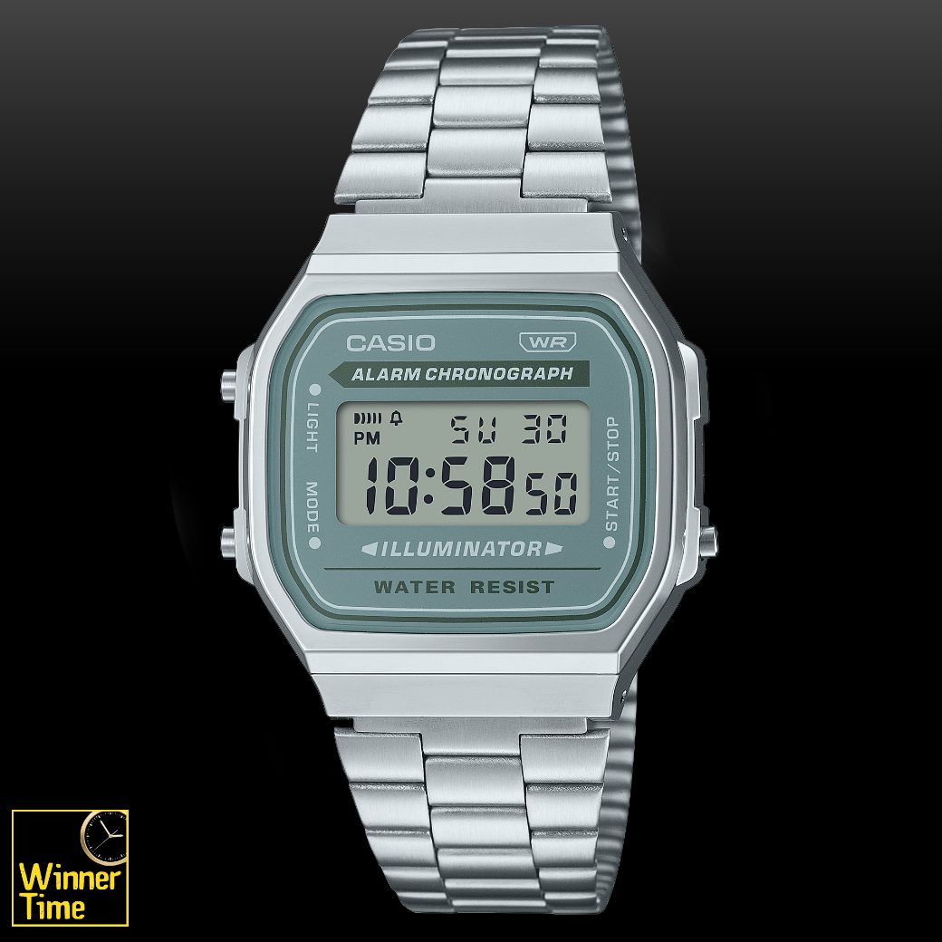 นาฬิกา Casio ดิจิตอล วินเทจ รุ่น A168WA-3AY