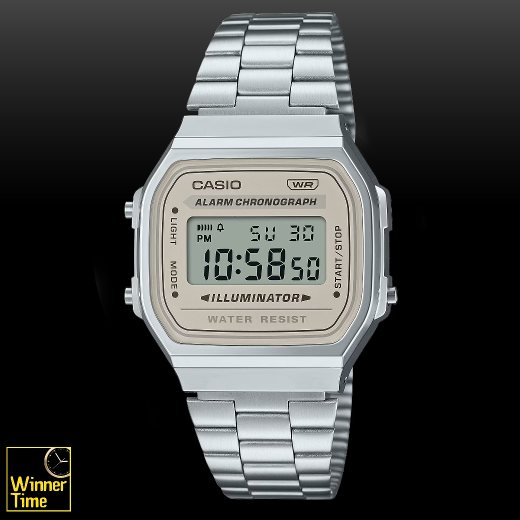 นาฬิกา Casio ดิจิตอล วินเทจ รุ่น A168WA-8AY