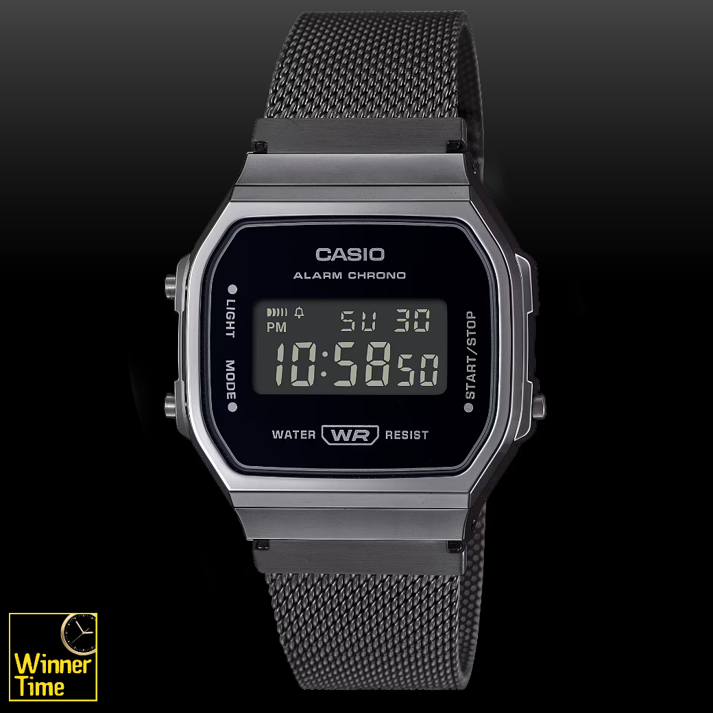 นาฬิกา Casio ดิจิตอล วินเทจ รุ่น A168WEMB-1B