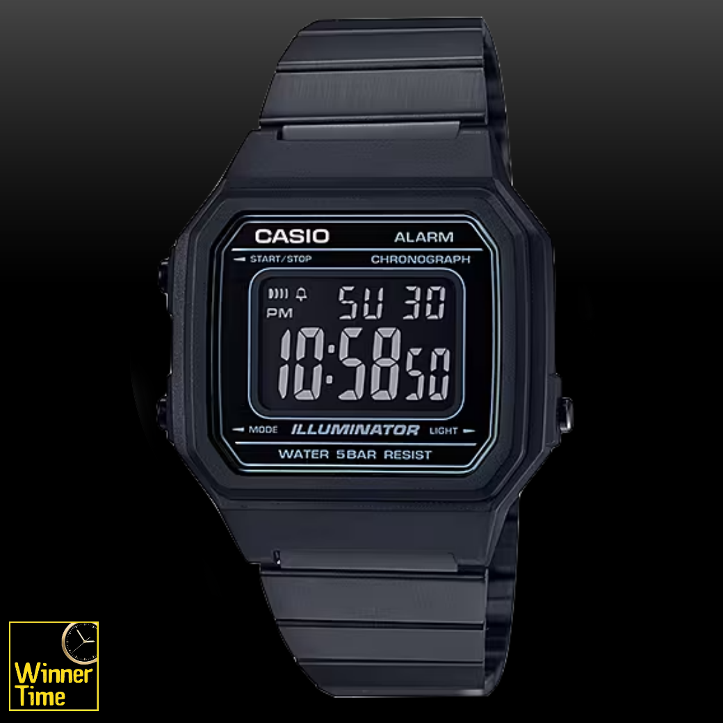 นาฬิกา Casio วินเทจ รุ่น B650WB-1B