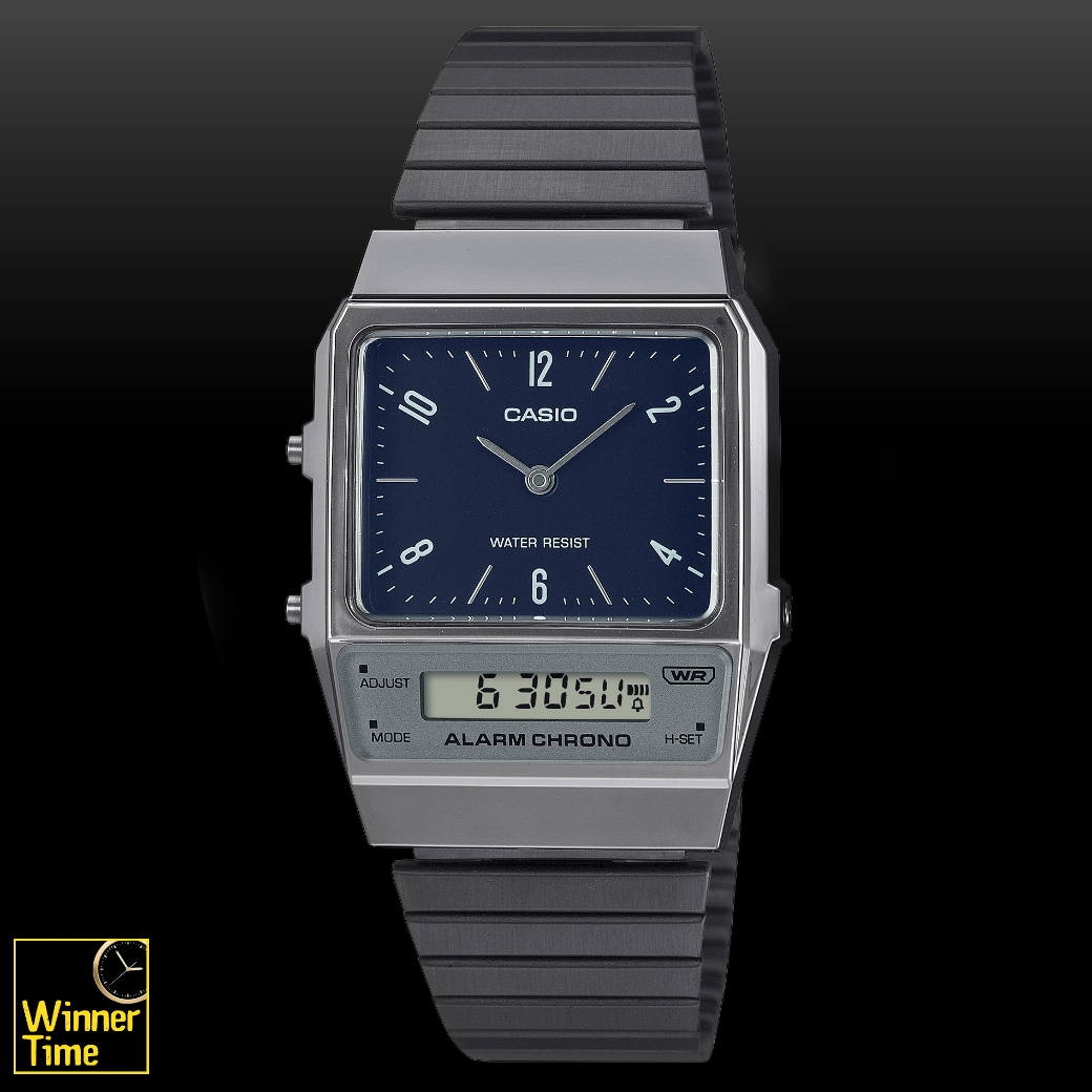 นาฬิกา Casio วินเทจ รุ่น AQ-800EB-2A