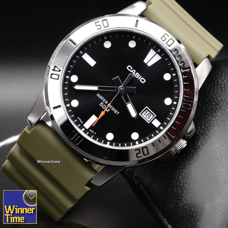 นาฬิกา Casio อะนาล็อก รุ่น MTP-VD01-3EV