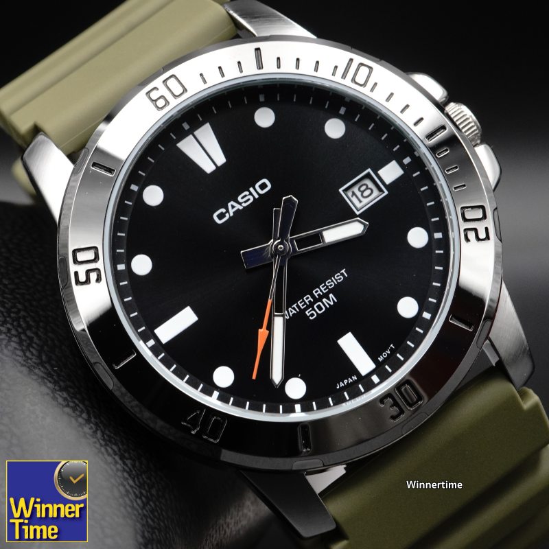 นาฬิกา Casio อะนาล็อก รุ่น MTP-VD01-3EV