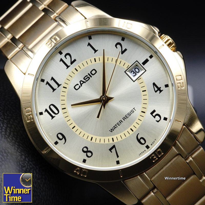 นาฬิกา Casio มาตรฐาน รุ่น MTP-V004G-9B