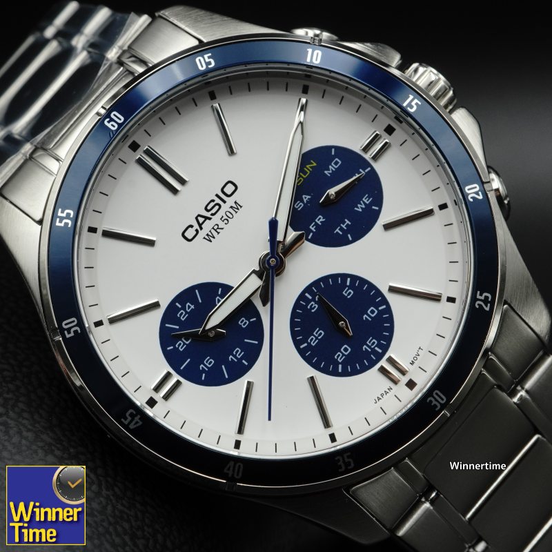 นาฬิกา Casio มาตรฐาน รุ่น MTP-1374D-7A2V