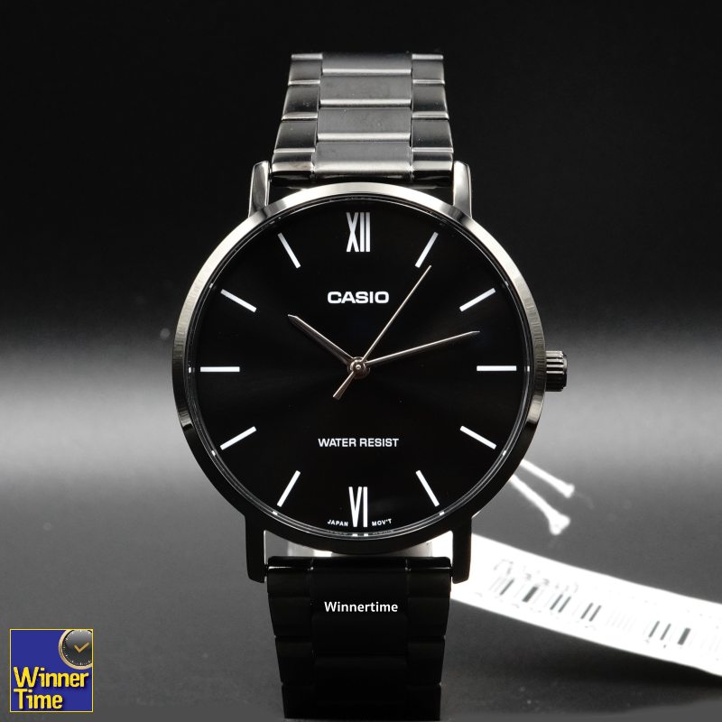นาฬิกา Casio อะนาล็อก รุ่น MTP-VT01B-1B