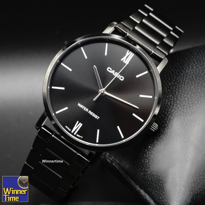 นาฬิกา Casio อะนาล็อก รุ่น MTP-VT01B-1B
