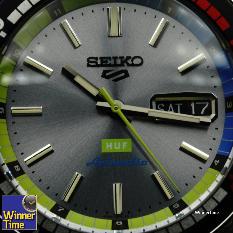 นาฬิกาข้อมือ Seiko 5 Sports HUF Limited Edition รุ่น SRPL33K,SRPL33K1,SRPL33