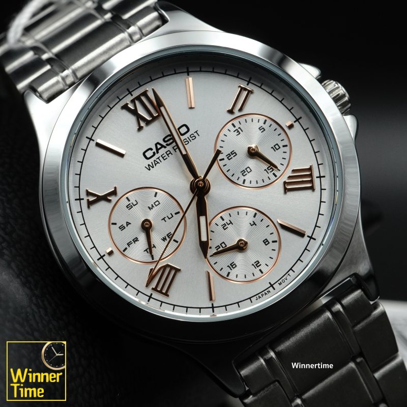 นาฬิกา Casio อะนาล็อก ผู้หญิง รุ่น LTP-V300D-7A2
