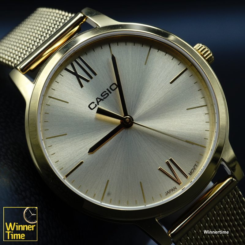 นาฬิกา Casio อะนาล็อก ผู้หญิง รุ่น LTP-E157MG-9A