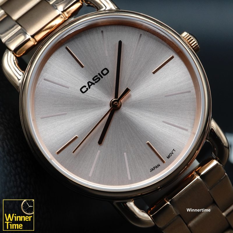 นาฬิกา Casio อะนาล็อก ผู้หญิง รุ่น LTP-E412PG-4A