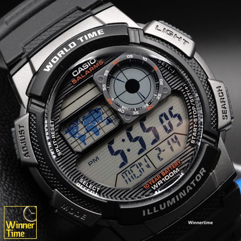 นาฬิกา Casio ดิจิตอล รุ่น AE-1000W-1BV