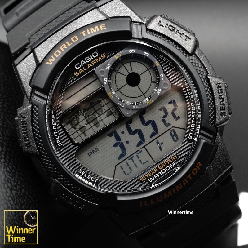 นาฬิกา Casio ดิจิตอล รุ่น AE-1000W-1AV