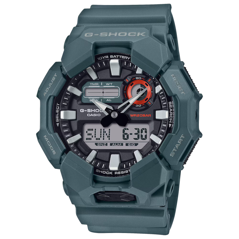 นาฬิกาCASIO G-SHOCKอะนาล็อก-ดิจิตอล ซีรีส์ GA-010 รุ่น GA-010-2ADR