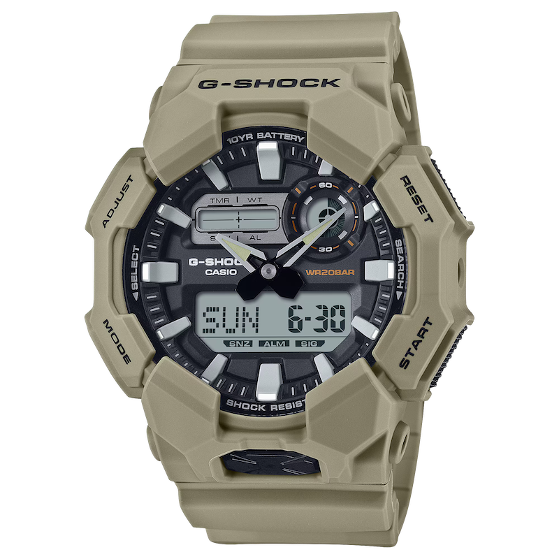 นาฬิกาCASIO G-SHOCK อะนาล็อก-ดิจิตอล ซีรีส์ GA-010 รุ่น GA-010-5ADR