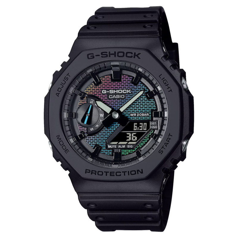 นาฬิกาCASIO G-SHOCK อะนาล็อก-ดิจิตอล ซีรีส์ GA-2100 รุ่น GA-2100RW-1ADR