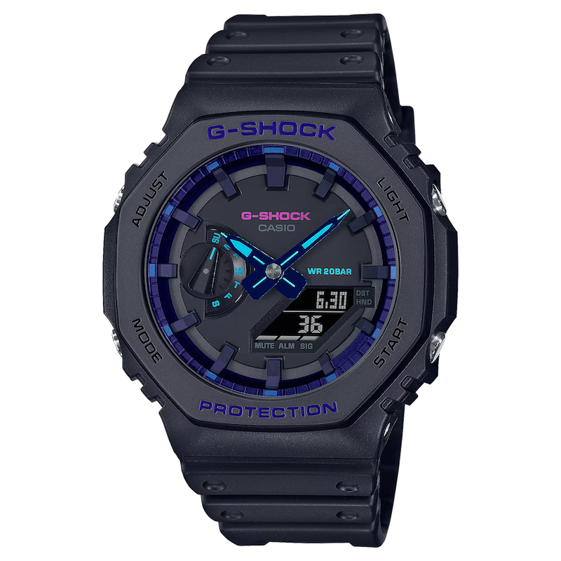 นาฬิกาCASIO G-SHOCK อะนาล็อก-ดิจิตอล ซีรีส์ GA-2100 รุ่น GA-2100VB-1A