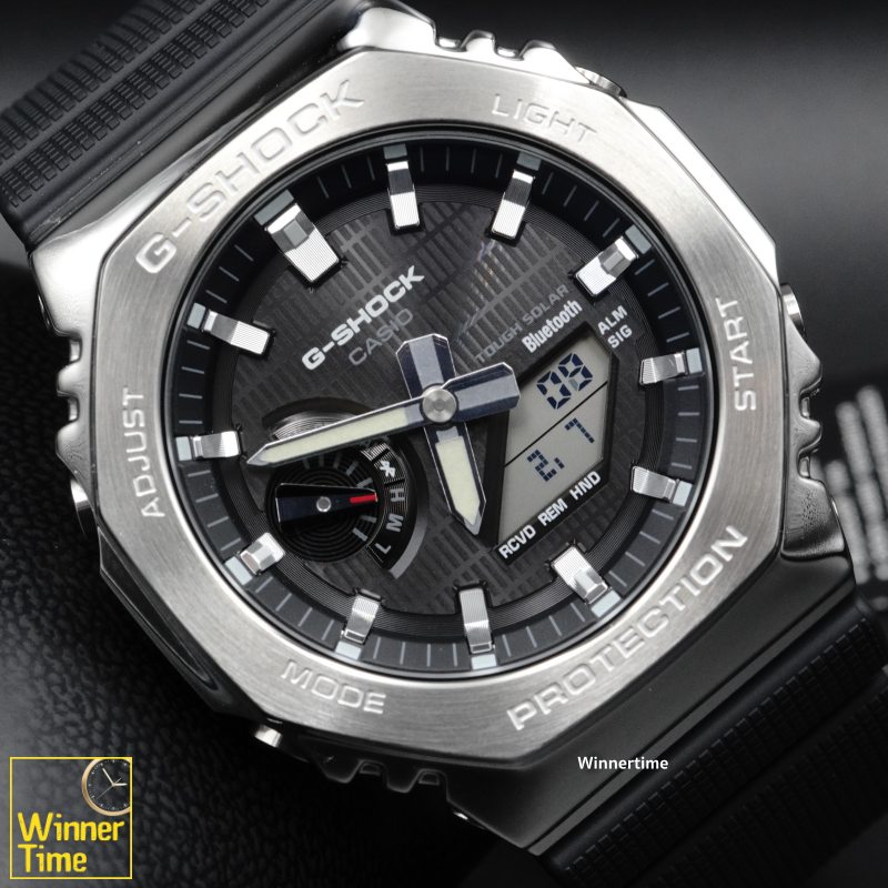 นาฬิกาCASIO G-SHOCK G-STEEL ซีรีส์ 2100 รุ่น GBM-2100-1ADR