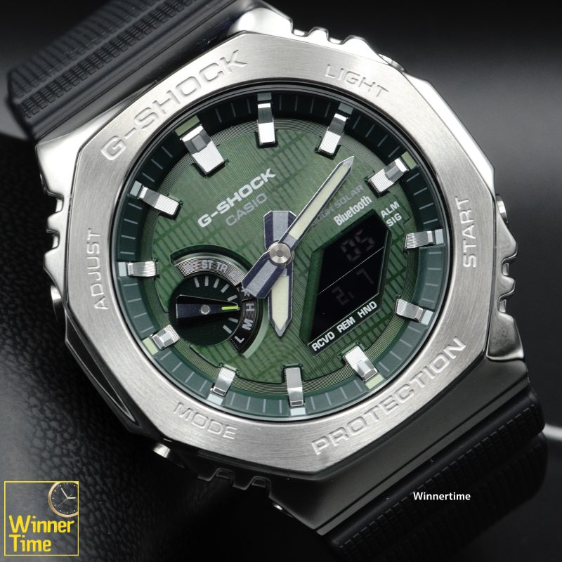 นาฬิกาCASIO G-SHOCK อะนาล็อก-ดิจิตอล ซีรีส์ GA-2100 รุ่น GBM-2100A-1A3DR