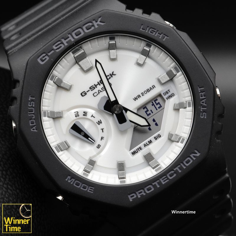นาฬิกาCASIO G-SHOCK อะนาล็อก-ดิจิตอล ซีรีส์ GA-2100 รุ่น GA-2100WD-1ADR