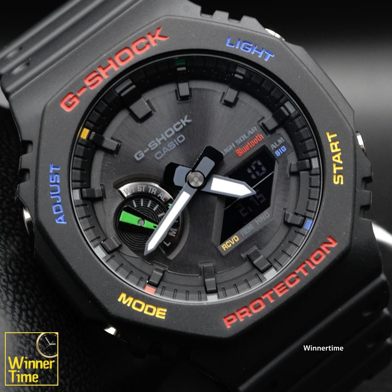 นาฬิกาCASIO G-SHOCK อะนาล็อก-ดิจิตอล ซีรีส์ GA-2100 รุ่น GA-B2100FC-1ADR