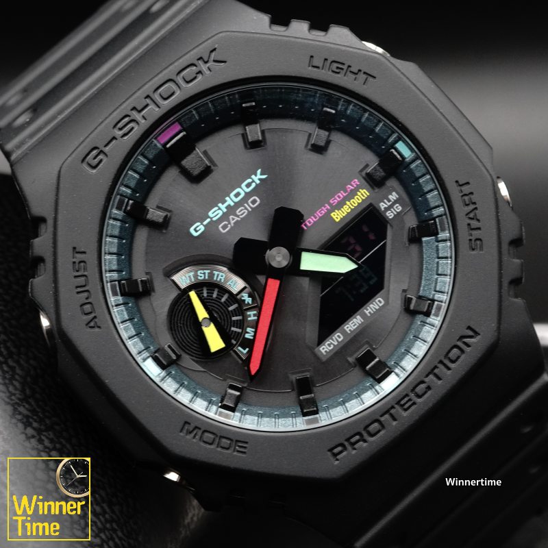 นาฬิกาCASIO G-SHOCK อะนาล็อก-ดิจิตอล ซีรีส์ GA-2100 รุ่น GA-B2100MF-1ADR