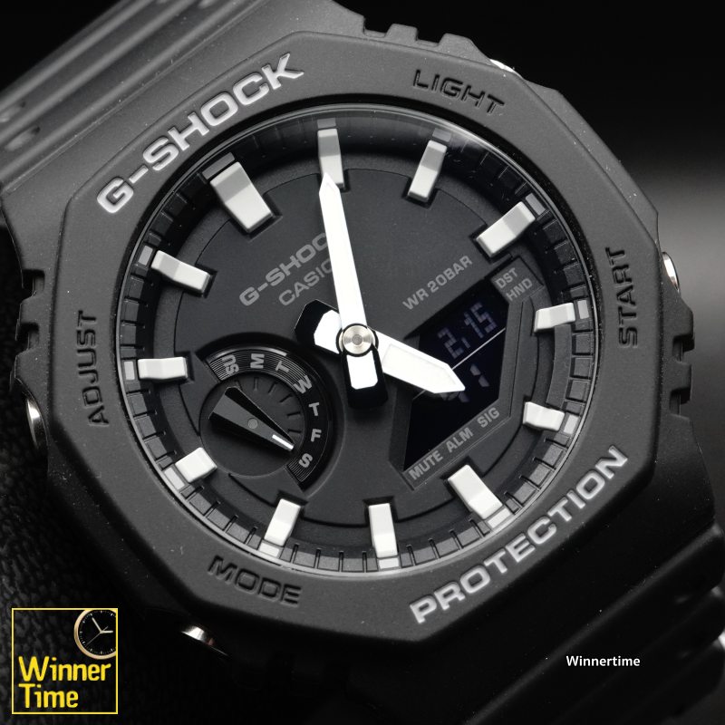 นาฬิกาCASIO G-SHOCK อะนาล็อก-ดิจิตอล ซีรีส์ GA-2100 รุ่น GA-2100-1A2