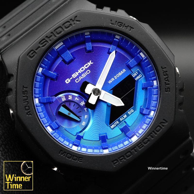 นาฬิกาCASIO G-SHOCK อะนาล็อก-ดิจิตอล ซีรีส์ GA-2100 รุ่น GA-2100FL-1ADR