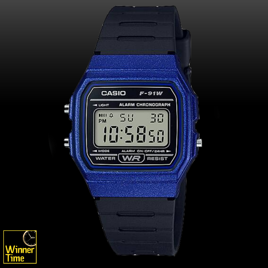 นาฬิกาCASIO ดิจิตอล รุ่น F-91WM-2ADF