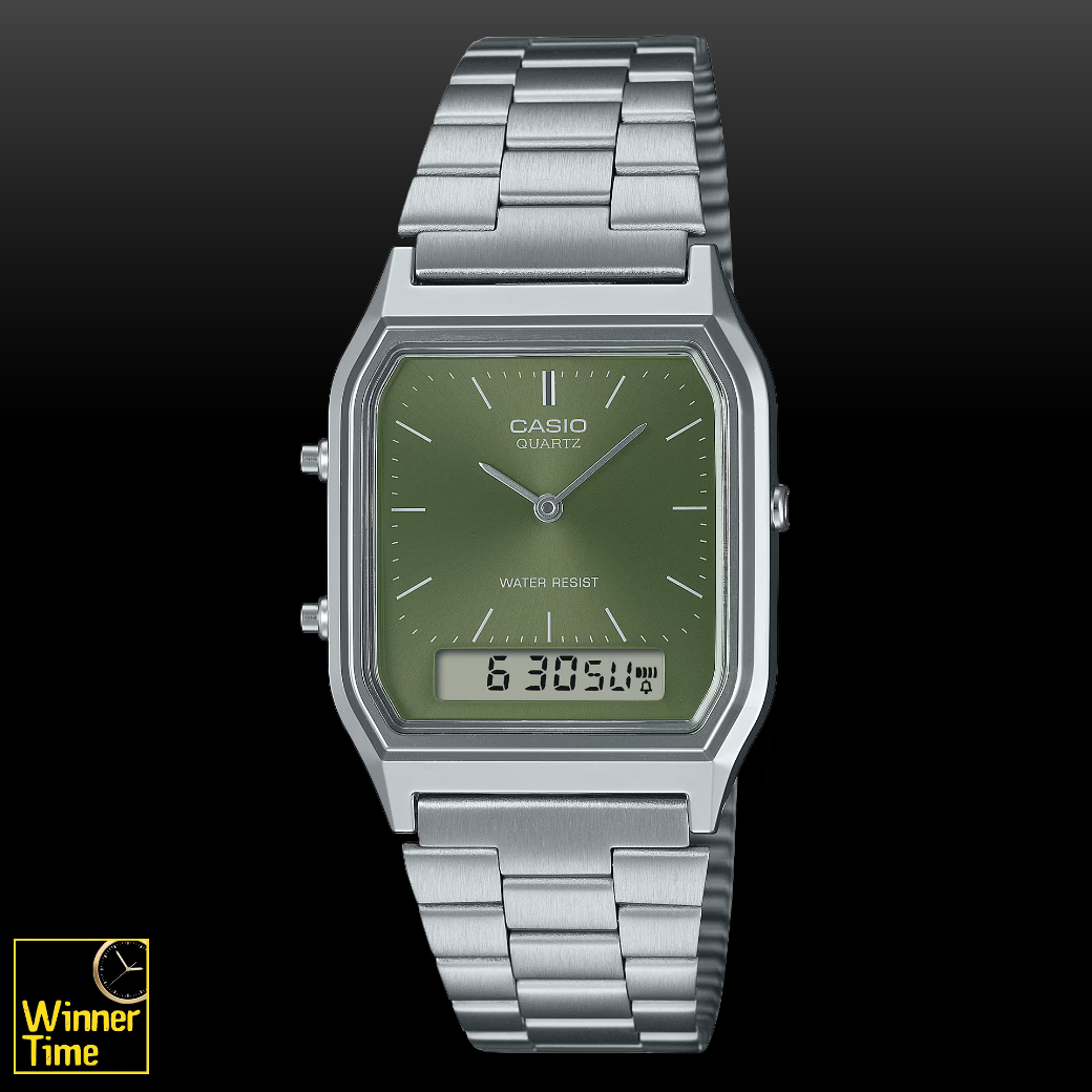 นาฬิกา Casio วินเทจ รุ่น AQ-230A-3AMQYDF