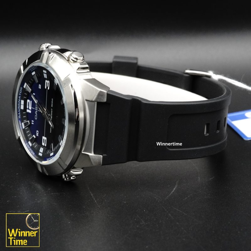 นาฬิกา Casio ระบบผสมอะนาล็อก-ดิจิตอล รุ่น AMW-870A-2AVDF