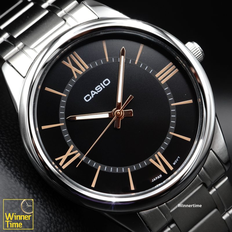 นาฬิกาCASIO มาตรฐาน รุ่น MTP-V005D-1B5UDF