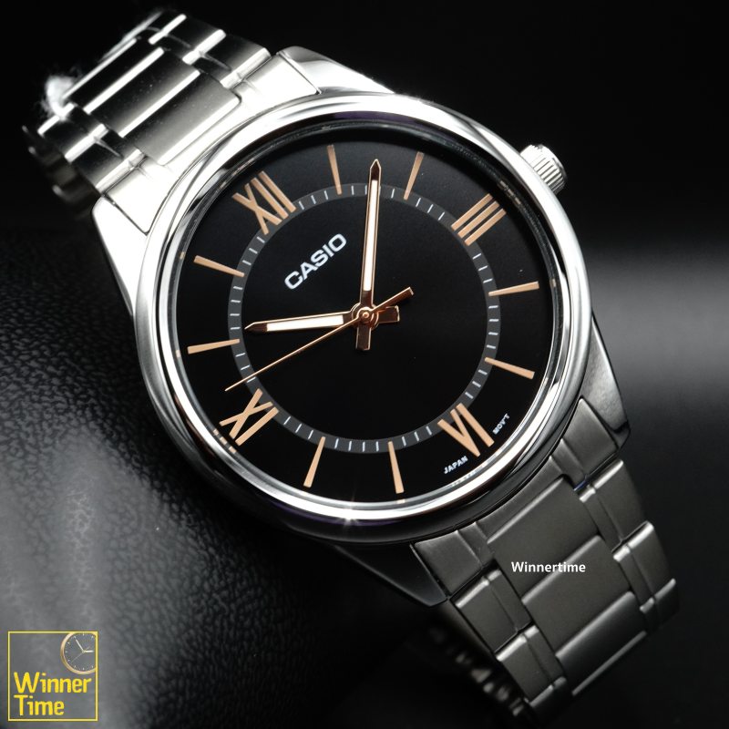 นาฬิกาCASIO มาตรฐาน รุ่น MTP-V005D-1B5UDF
