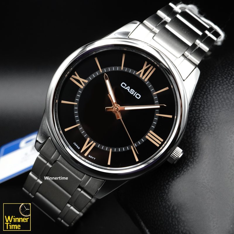 นาฬิกาCASIO มาตรฐาน รุ่น MTP-V005D-1B5UDF