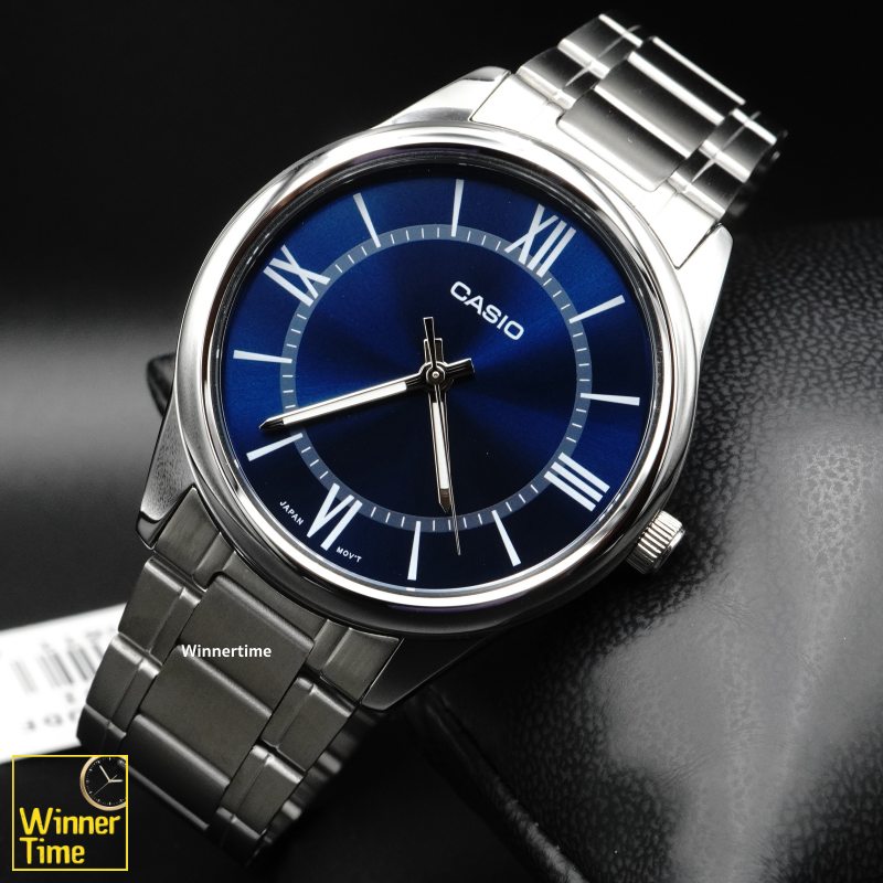 นาฬิกาCASIO มาตรฐาน รุ่น MTP-V005D-2B5UDF