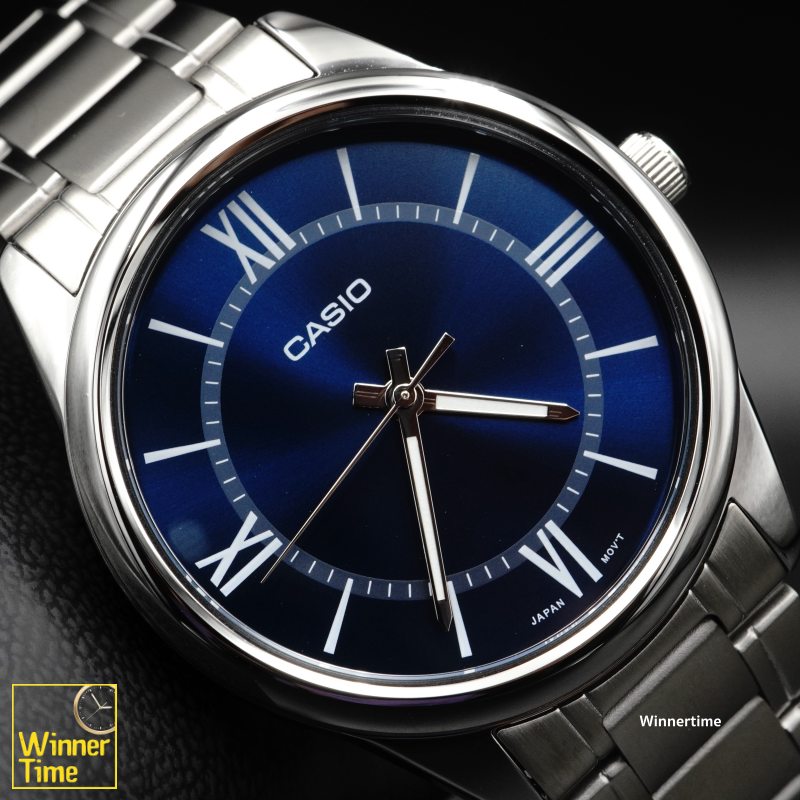 นาฬิกาCASIO มาตรฐาน รุ่น MTP-V005D-2B5UDF