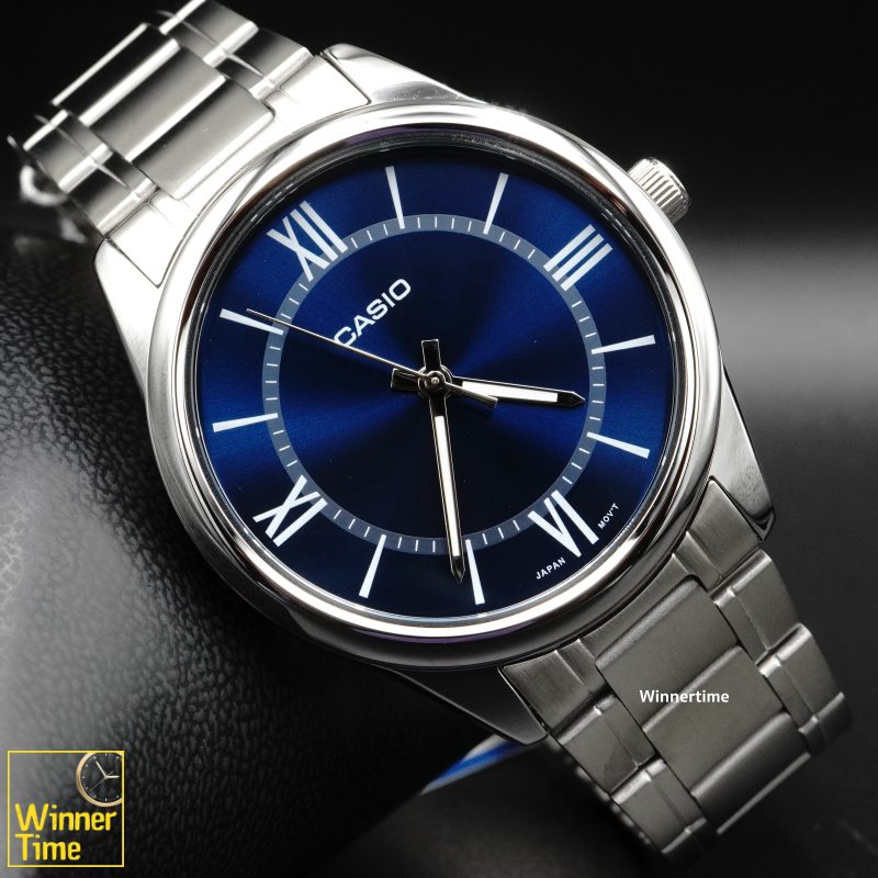นาฬิกาCASIO มาตรฐาน รุ่น MTP-V005D-2B5UDF