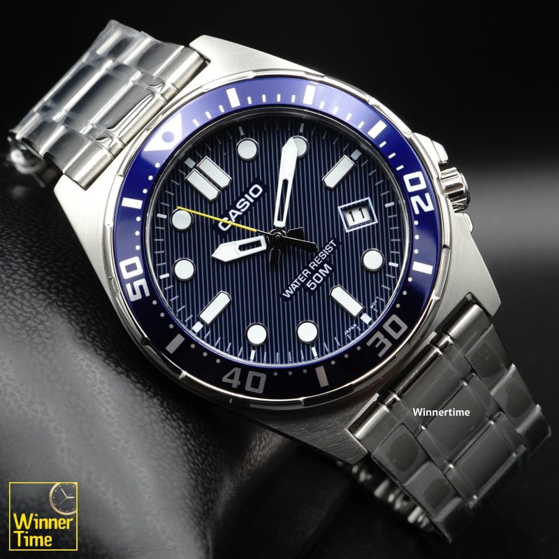 นาฬิกาCASIO อะนาล็อก รุ่น MTD-135D-2AV