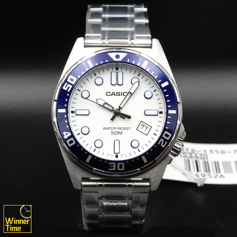 นาฬิกาCASIO อะนาล็อก รุ่น MTD-135D-7AV