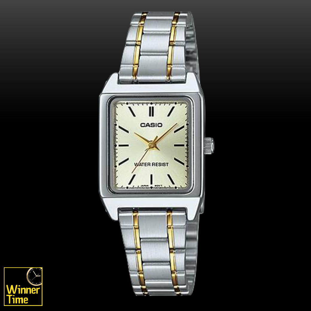 นาฬิกาCASIO อะนาล็อก ผู้หญิง รุ่น LTP-V007SG-9E นาฬิกาCASIO อะนาล็อก ผู้หญิง รุ่น LTP-V007SG-9E