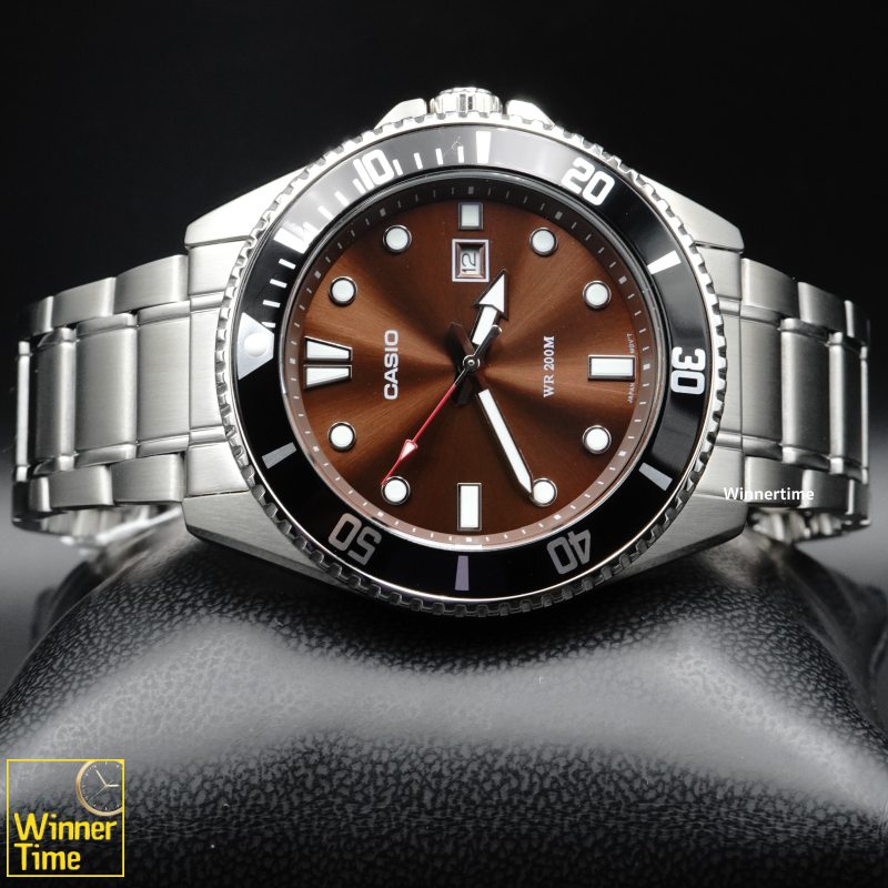 นาฬิกาCASIO มาตรฐาน รุ่น MDV-107D-5AVDF