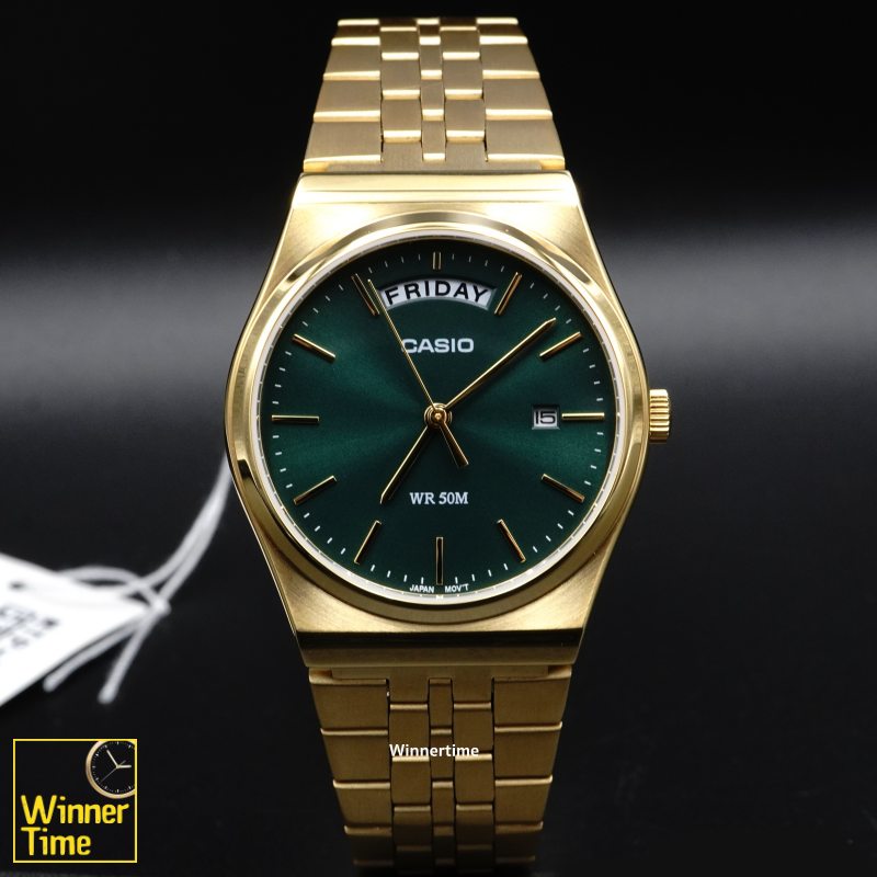 นาฬิกาCASIO อะนาล็อก รุ่น MTP-B146G-3AVDF