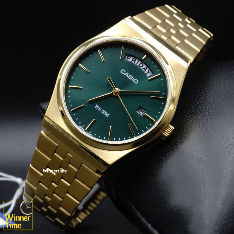 นาฬิกาCASIO อะนาล็อก รุ่น MTP-B146G-3AVDF