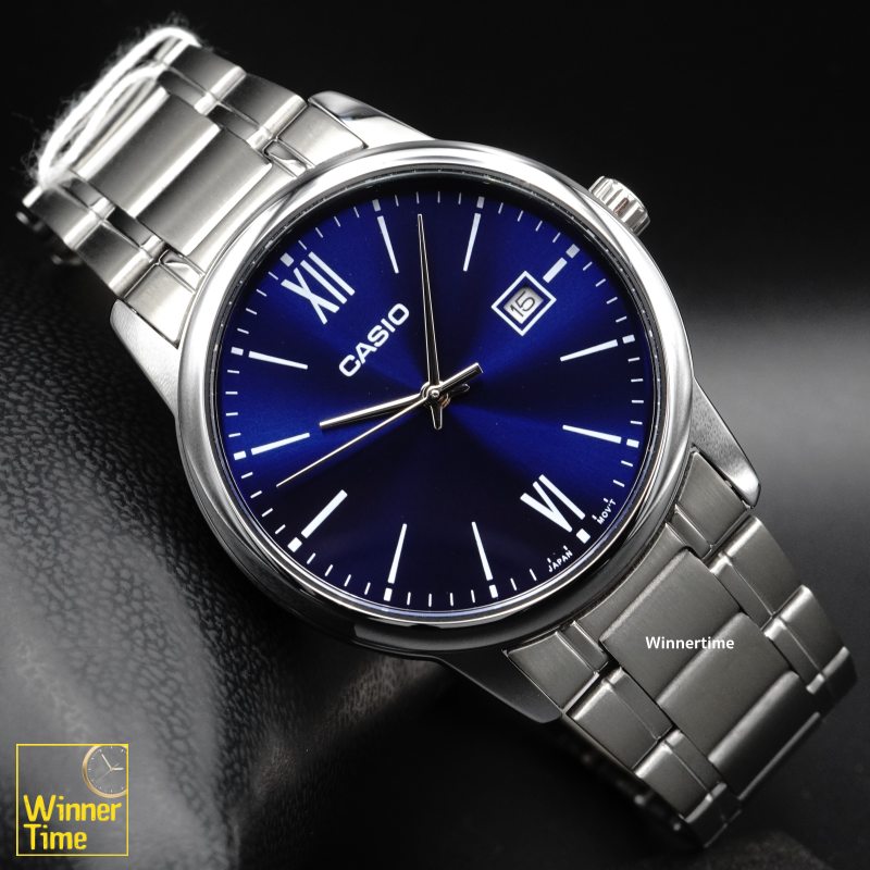 นาฬิกาCASIO อะนาล็อก รุ่น MTP-V002D-2B3