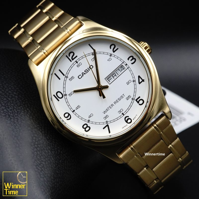 นาฬิกาCASIO อะนาล็อก รุ่น MTP-V006G-7BUDF