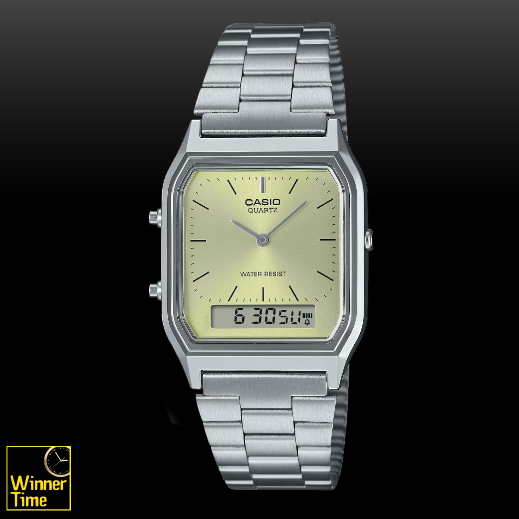 นาฬิกา Casio วินเทจ รุ่น AQ-230A-9AMQY