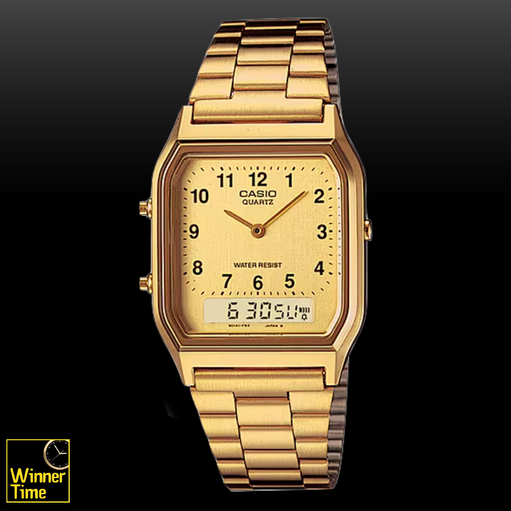 นาฬิกา Casio วินเทจ รุ่น AQ-230GA-9BMQ นาฬิกา Casio วินเทจ รุ่น AQ-230GA-9BMQ