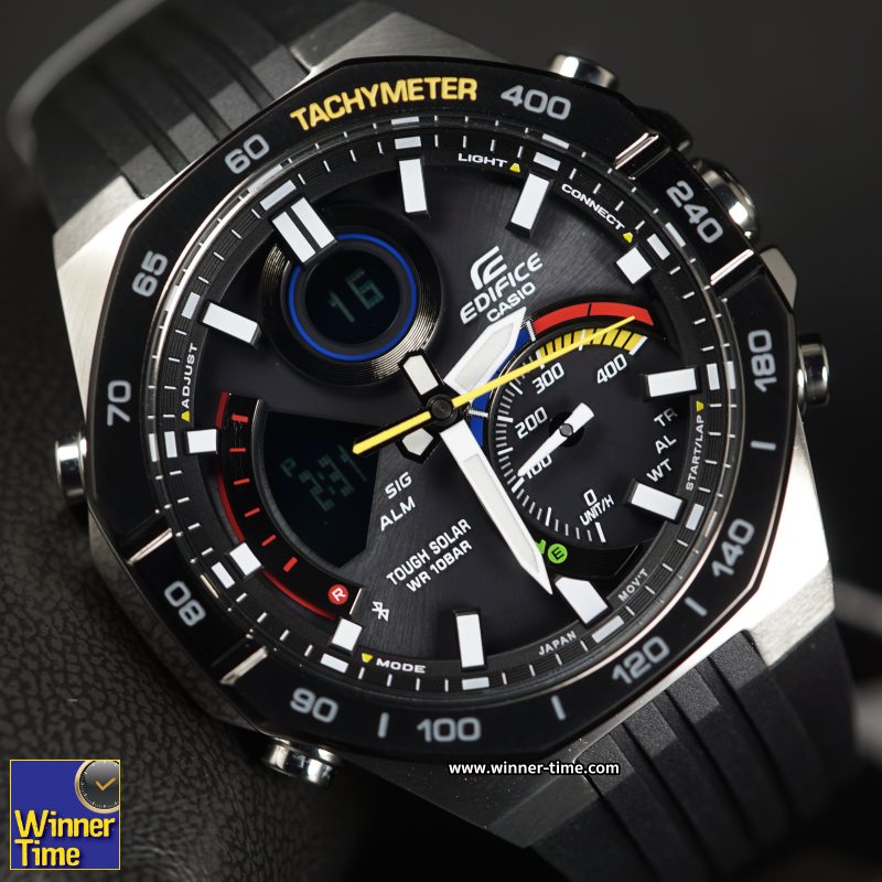 นาฬิกาCASIO EDIFICE ซีรีส์ ECB-900Mobile Link (การเชื่อมต่อแบบไร้สายโดยใช้ Bluetooth)รุ่น ECB-950MP-1A